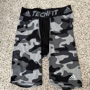 Adidas Tech Fit Men’s Medium Compression Shorts